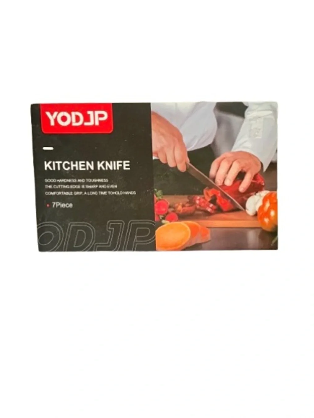 🆕- 7-Piece Kitchen Knife Set with Wooden. Handles. New in Box.